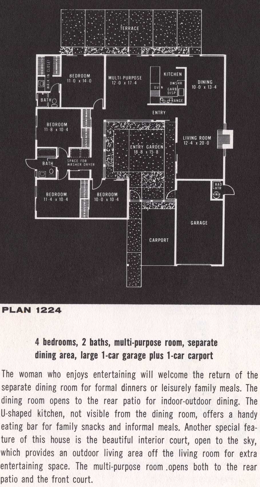 Eichler The House Floor Plan